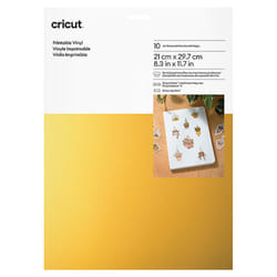 Cricut Joy Xtra Printable Vinyl (Gold) 30 Sheets