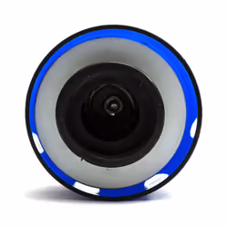 40mm Scooter Air Filter Blue Performance Mushroom Straight Neck With Cover