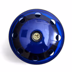 40mm Scooter Air Filter Blue Performance Mushroom Straight Neck With Cover