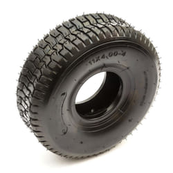 Tyre 11x4.00-4 2 Ply Chevron Turf Tread Fits 4" Inch Wheel Ride On Lawn Mower
