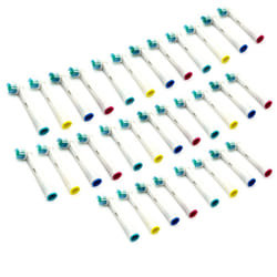 Replacement Electric Tooth Brush Head Sets - Pack of 32