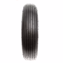 Wheelbarrow Tyre 3.50-6 350-6 350x6 Ribbed Line Tread 2 Ply 6 Inch Wheel Barrow
