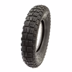 Heavy Duty Tyre & Inner Tube 4.00-8 6 Ply Knobbly Tread 400-8 Launch Trolley