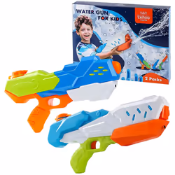 Large Water Gun Kids Long Range Pistol Summer Toy Guns Party Children 2 Pack