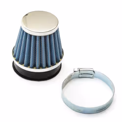 58mm Mini Moto Air Filter Blue Performance Minimoto B1 Replica Racing Bike 39cc