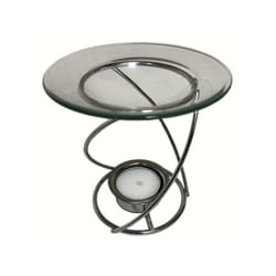 Metal Wire Oil Burner Tea Light Holder & Tealights - Infinity