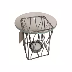 Metal Wire Oil Burner Tea Light Holder & Tealights - Hourglass