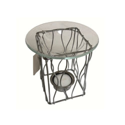Metal Wire Oil Burner Tea Light Holder & Tealights - Hourglass
