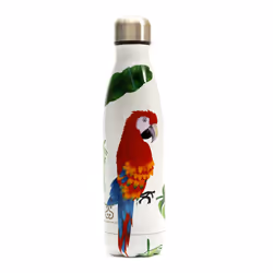 MC California 500ml Stainless Steel Flask - Parrot