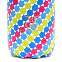 MC California 500ml Stainless Steel Flask - Geo