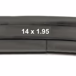 Bicycle Bike Cycle 14'' Inner Tube 1.95 - 14 Straight Valve 1.75x14 2.125x14