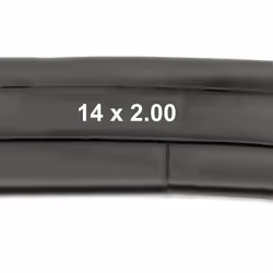 Bicycle Bike Cycle 14'' Inner Tube 2.00 - 14 Straight Valve 1.75x14 2.125x14