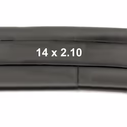 Bicycle Bike Cycle 14'' Inner Tube 2.10 - 14 Straight Valve 1.75x14 2.125x14