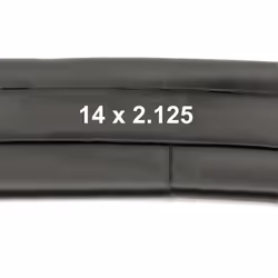 Bicycle Bike Cycle 14'' Inner Tube 2.125 - 14 Straight Valve 1.75x14 2.125x14
