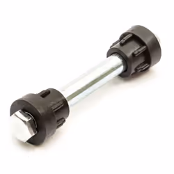 127mm Axle & Sleeve & Bushes Set Fits 1 Inch Wheel Bore Replacement Wheelbarrow