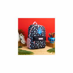 Backpack for Girls Stitch School Bags for Girls Black