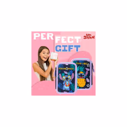 Stitch Pencil Case with Stationery for Girls Frozen Filled Pencil Case School Supplies Colouring Pencils Coloured Markers Stitch Gifts for Girls