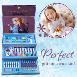 Art Set, Frozen Colouring Sets for Children with Over 40 Art Supplies