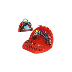 Kids Art Set for Boys Crafts Drawing and Painting Sets for Children Travel Case 40 Plus Pieces Watercolour Paints Crayons Colouring Pencils Art