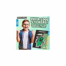 Sticker Book for Kids with 28 Sticker Sheets Over 1000 Stickers Creeper Collector Stickers for Scrapbooking Creative Book Stickers Activity Set Gamer