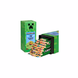Colouring Pencils Set for Kids 72 Pencils Colouring Box Creeper Design Colouring Set for Children Aged 3+ Official Merchandis ...