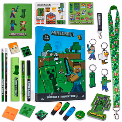 Minecraft Advent Calendar 2024 for Kids and Teenagers - Unique Boys Advent Calendar (Green)