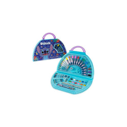 Stitch Kids Art Set 40 Plus Pieces Princess Kids Colouring Sets Paints Colouring Pencils Markers Crayons Travel Art Supplies Gifts for KidsÂ (Blue
