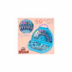 Stitch Kids Art Set 40 Plus Pieces Princess Kids Colouring Sets Paints Colouring Pencils Markers Crayons Travel Art Supplies Gifts for KidsÂ (Blue