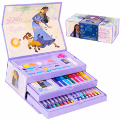 Kids Painting Sets Art Supply Sets 40 Plus Pieces Colouring Sets for Children with Crayons Wish Gifts for Girls