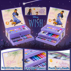 Kids Painting Sets Art Supply Sets 40 Plus Pieces Colouring Sets for Children with Crayons Wish Gifts for Girls
