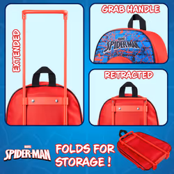 Marvel Suitcase - Foldable Trolley Bag 39 x 27cm 10.5 Litres 2 Wheels