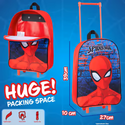 Marvel Suitcase - Foldable Trolley Bag 39 x 27cm 10.5 Litres 2 Wheels