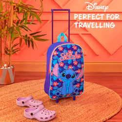Disney Stitch Suitcase - Foldable Trolley Bag 39 x 27cm 10.5 Litres 2
