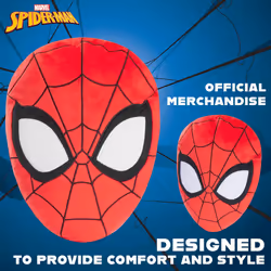 Cushions, 3D Plush Cushions for Bed, Bedroom Accessories - Stitch Gifts (Red Spiderman)