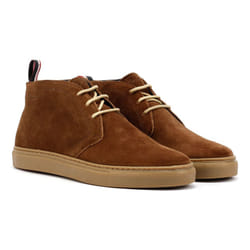 ) Ben Sherman Parka Suede Men's Brown Boots - Brown, 9 (Adults'