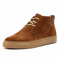 ) Ben Sherman Parka Suede Men's Brown Boots - Brown, 9 (Adults'