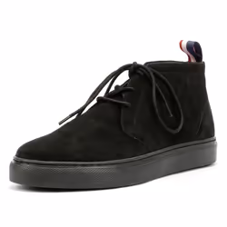 ) Ben Sherman Parka Suede Men's Black Boots - Black, 10 (Adults'
