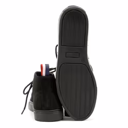 ) Ben Sherman Parka Suede Men's Black Boots - Black, 10 (Adults'