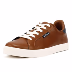 ) Ben Sherman Chase Men's Tan Trainers - Brown, 10 (Adults'
