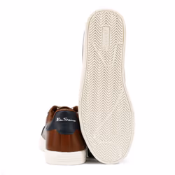 ) Ben Sherman Chase Men's Tan Trainers - Brown, 10 (Adults'