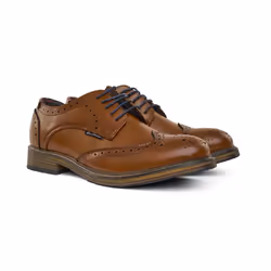 Ben Sherman Triumph Men's Comfort Classic Smart Office Wedding Brogue Shoes - UK Size 10, Tan