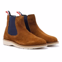 ) Ben Sherman Hampton Suede Men's Tan Boots - Brown, 11 (Adults'