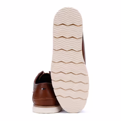 ) Ben Sherman Soho Suede Men's Brown Lace-Up Shoes - Brown, 10 (Adults'