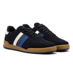 ) Ben Sherman Sokka Men's Navy Trainers - Blue, 8 (Adults'