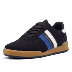 ) Ben Sherman Sokka Men's Navy Trainers - Blue, 10 (Adults'