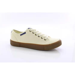 Ben Sherman Canvey Men's Comfort Classic Smart Fashion Casual Canvas Pumps Shoes - UK Size 8, Ecru