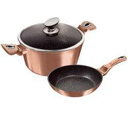 Berlinger Haus 10 Pc Cookware Set Induction - Rose Gold