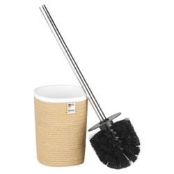 Ridder Brown Rope Wrap Ceramic Bathroom Accessory - Toilet Brush