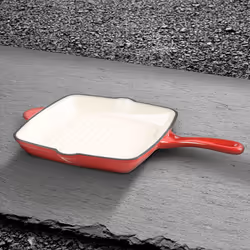 BerlingerHaus Cast Iron Induction Frying Pan Non Stick Grill Pan