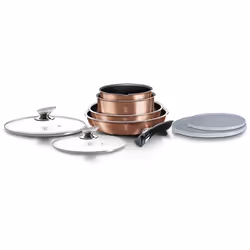 Berlinger Haus 9Pc Space Saving Pots and Pans Set - Rose Gold
